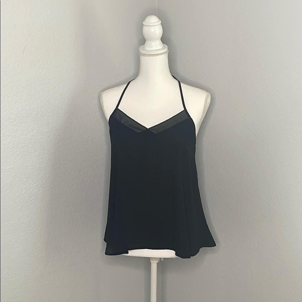 Express Black Sleeveless Camisole Top